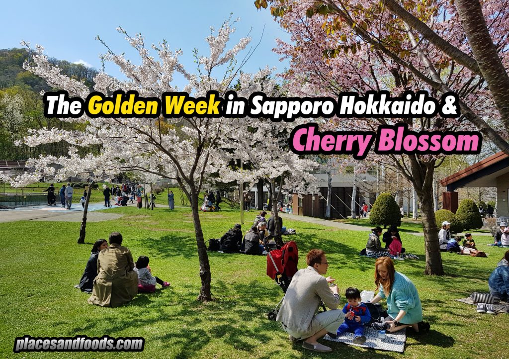 The Golden Week in Sapporo Hokkaido and Cherry Blossom