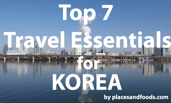 Top 7 Travel Essentials for Korea