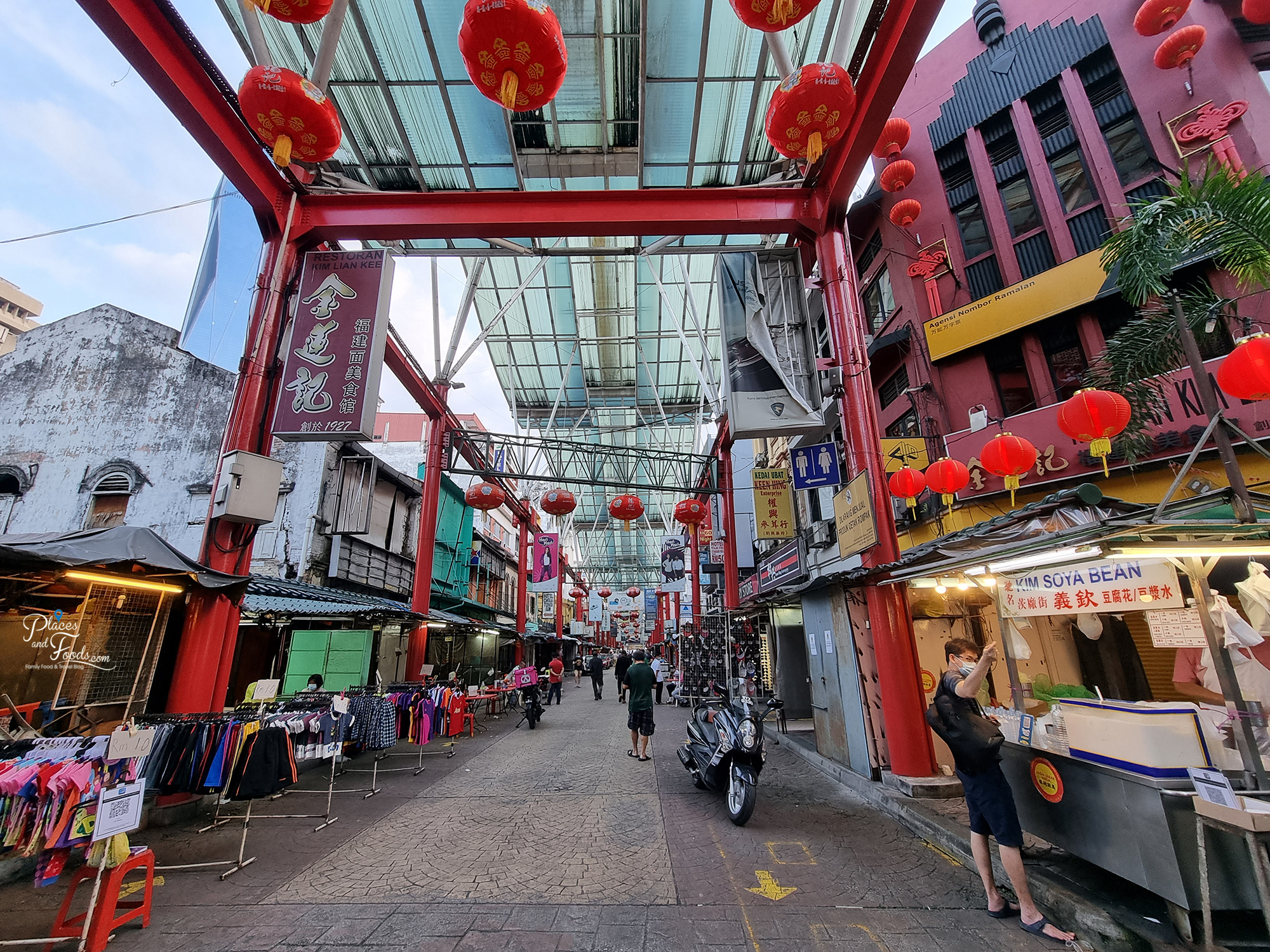 Petaling Street Chinatown Kl During Chinese New Year