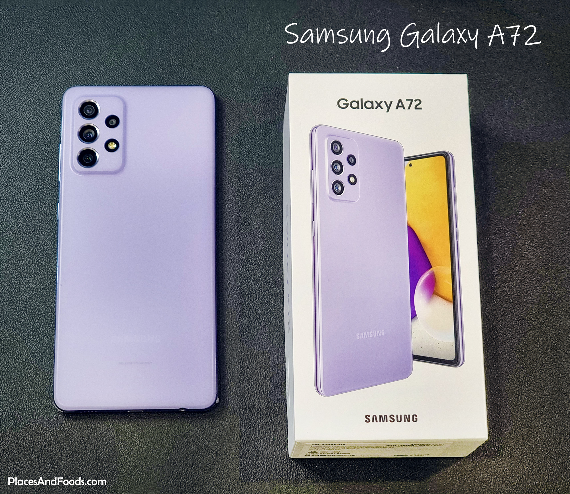 Samsung Galaxy A72 Colours