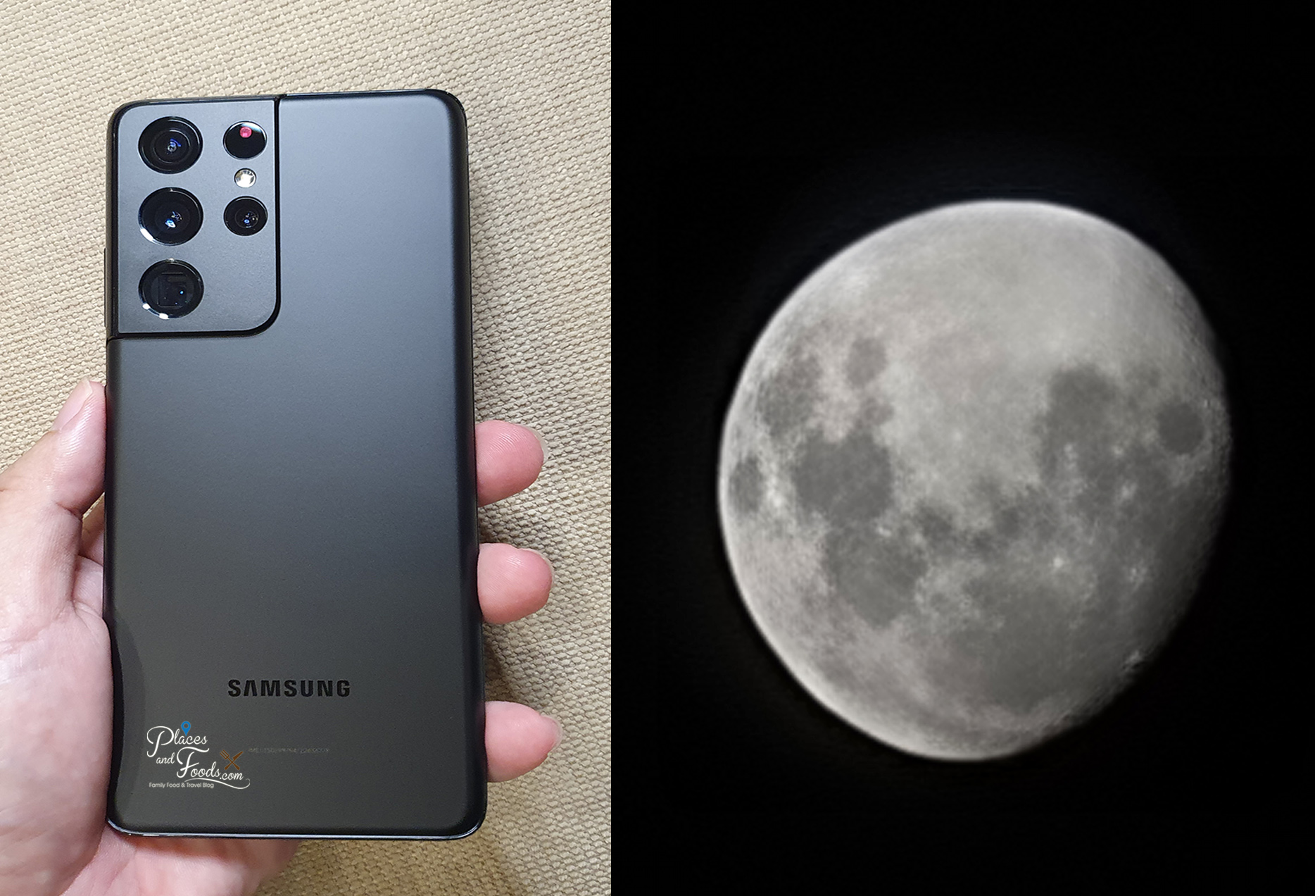 Samsung galaxy s22 ultra фото луны