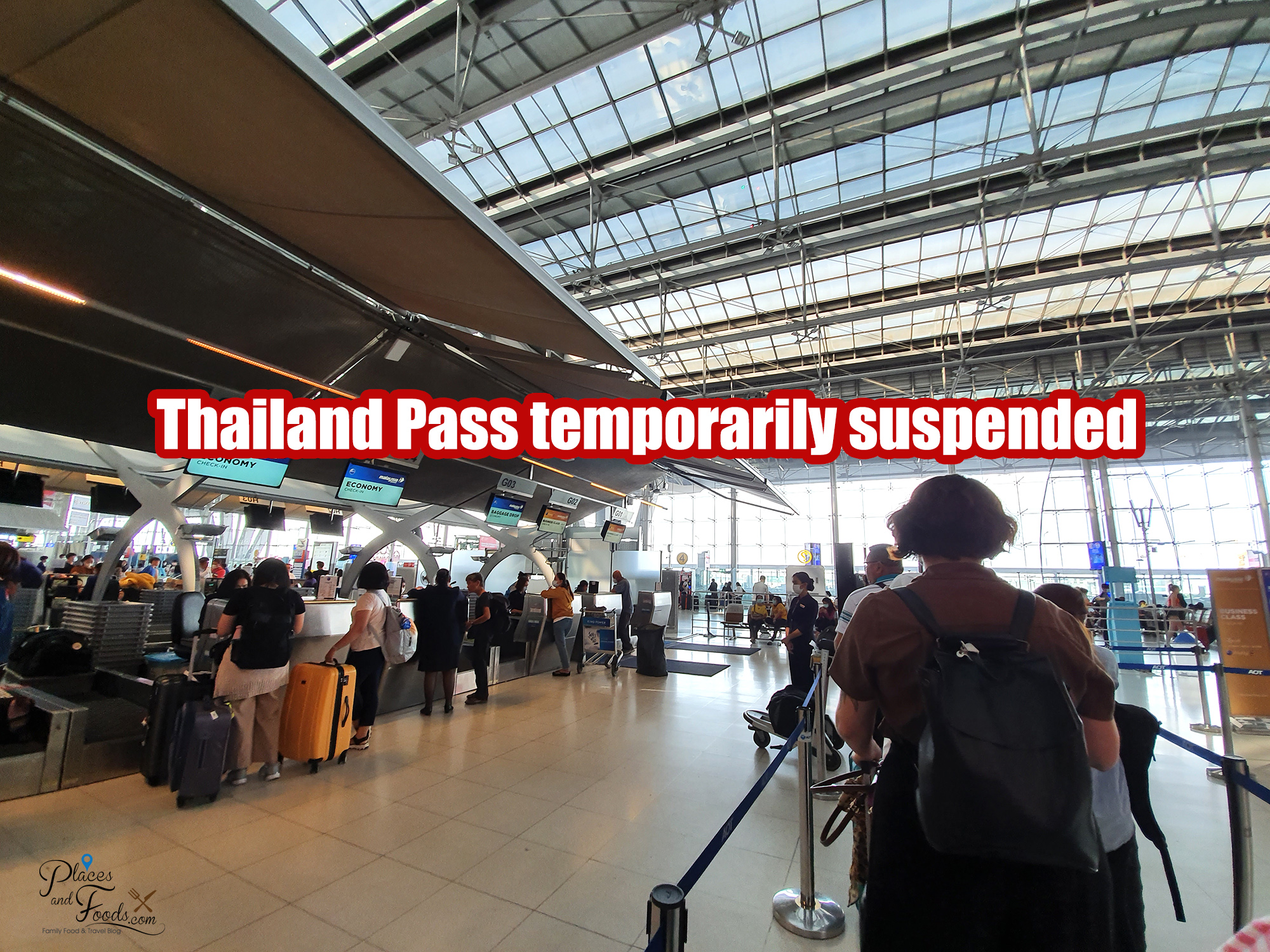 Thailand Pass temporarily suspended