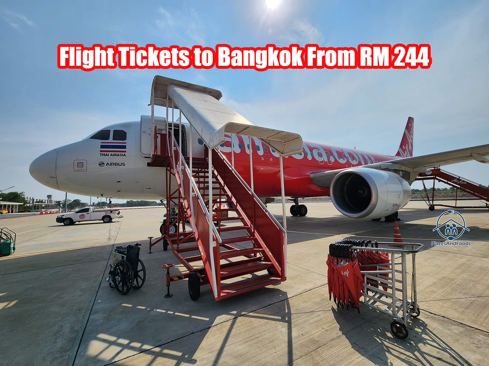 Flight Tickets to Bangkok From RM 244 with AirAsia